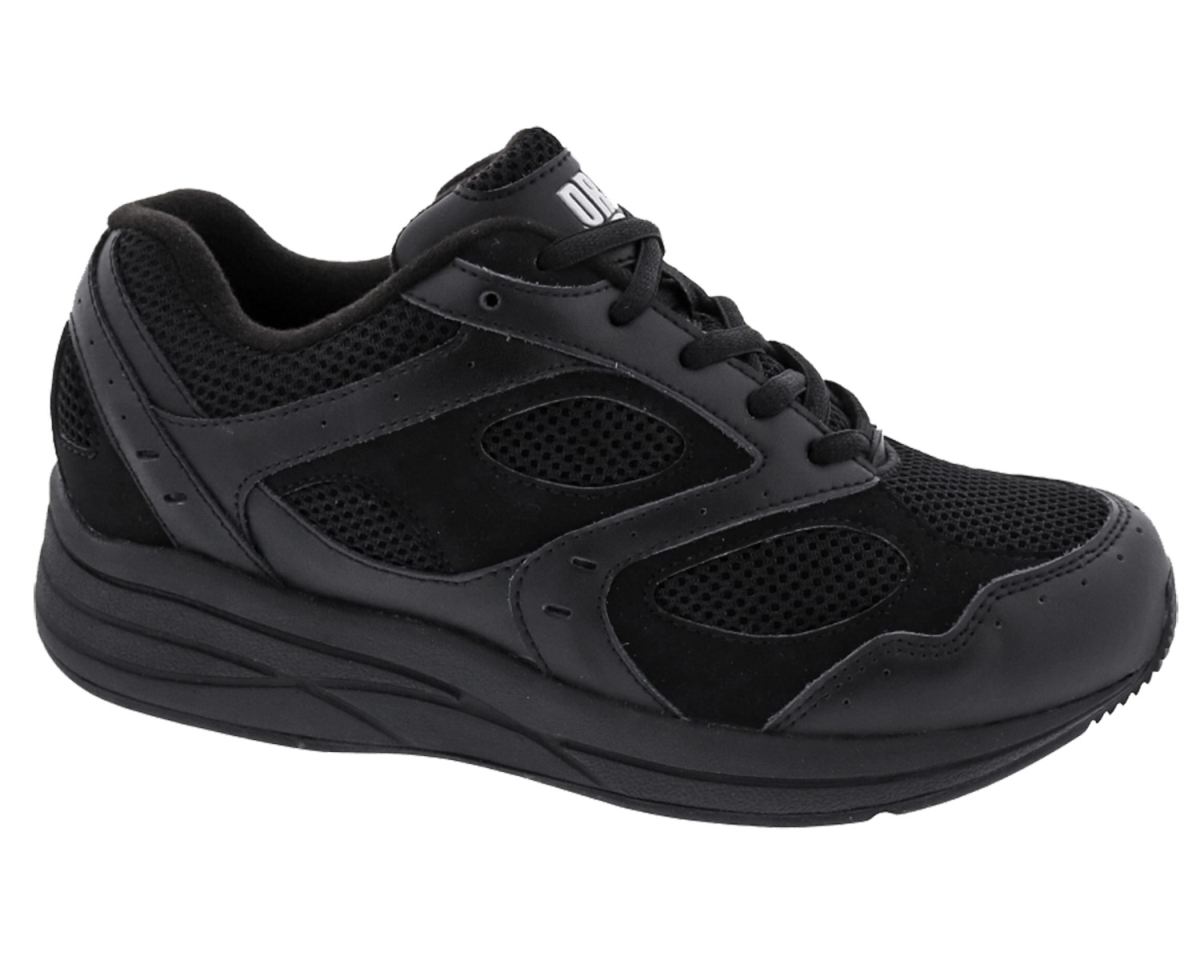 DREW CANADA OUTLET WOMEN'S FLARE-Black Leather/Mesh