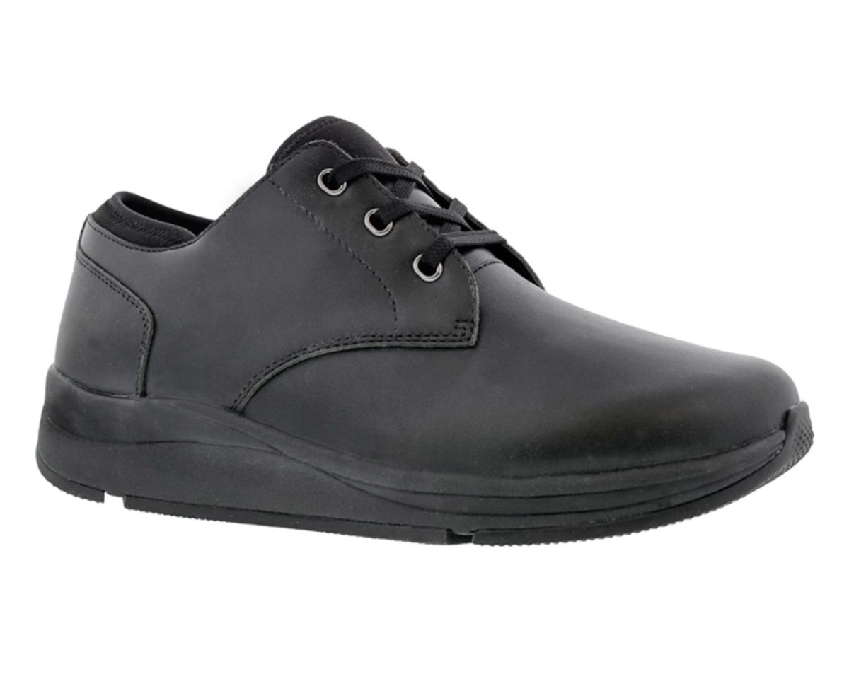 DREW CANADA OUTLET MEN'S ARMSTRONG-Black Leather