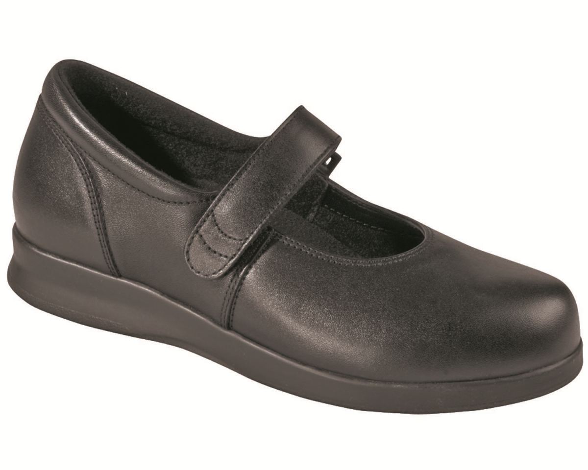 DREW CANADA OUTLET WOMEN'S BLOOM II-Black Leather