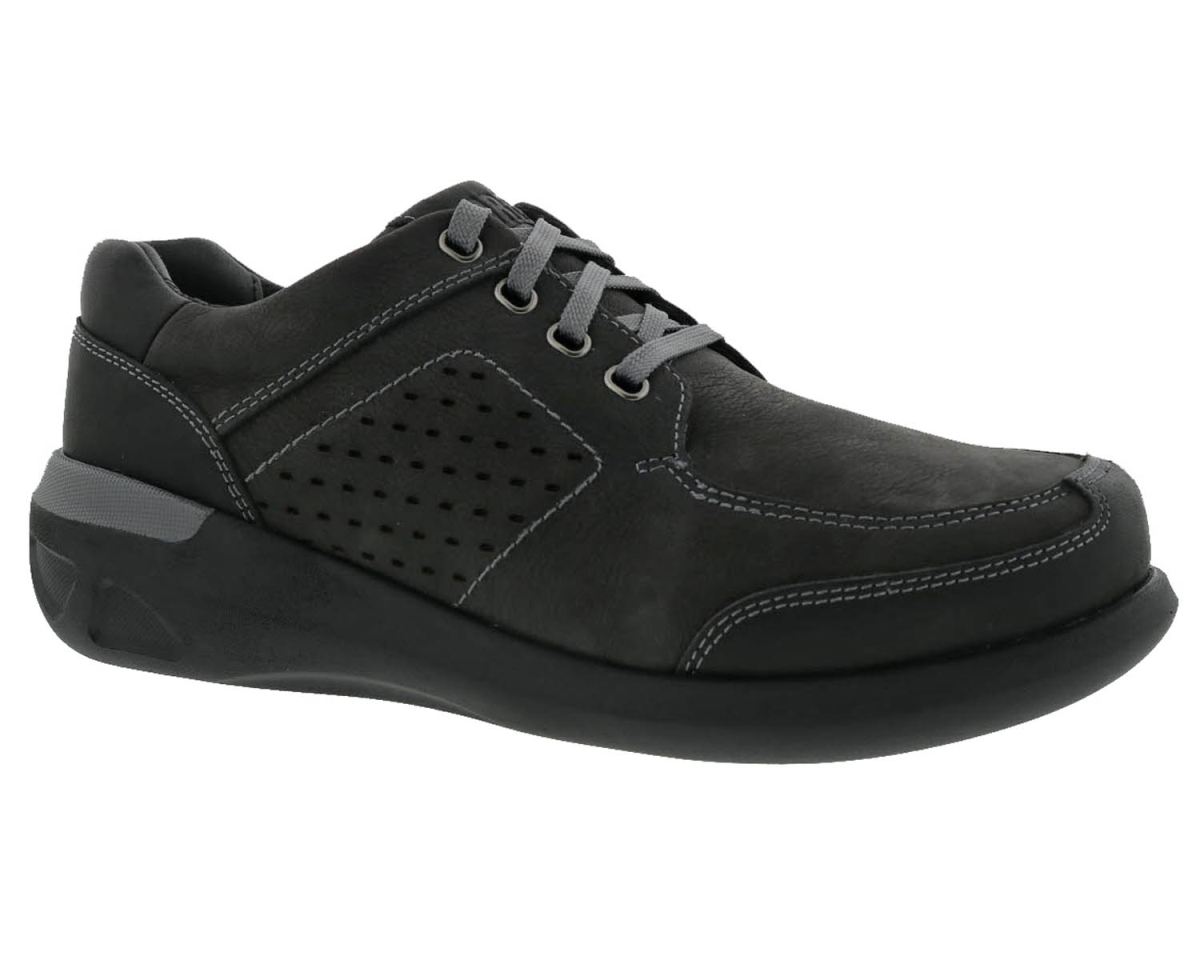 DREW CANADA OUTLET MEN'S MILES-Black Nubuck