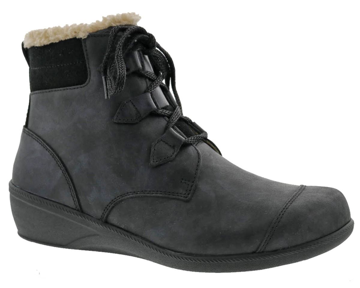 DREW CANADA OUTLET WOMEN'S JOSIE-Black Leather