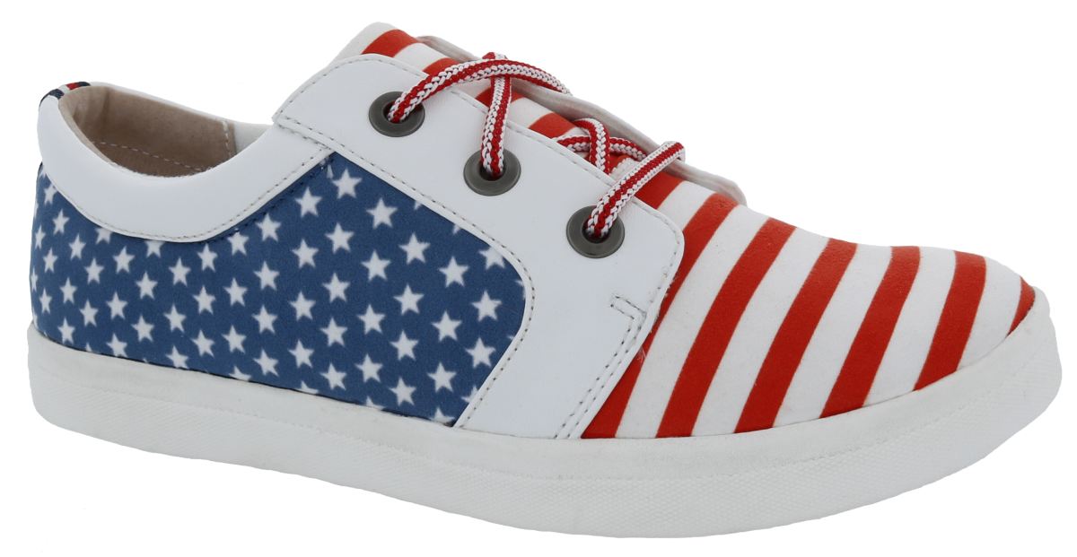 DREW CANADA OUTLET WOMEN'S Ruby-Americana Print Fabric