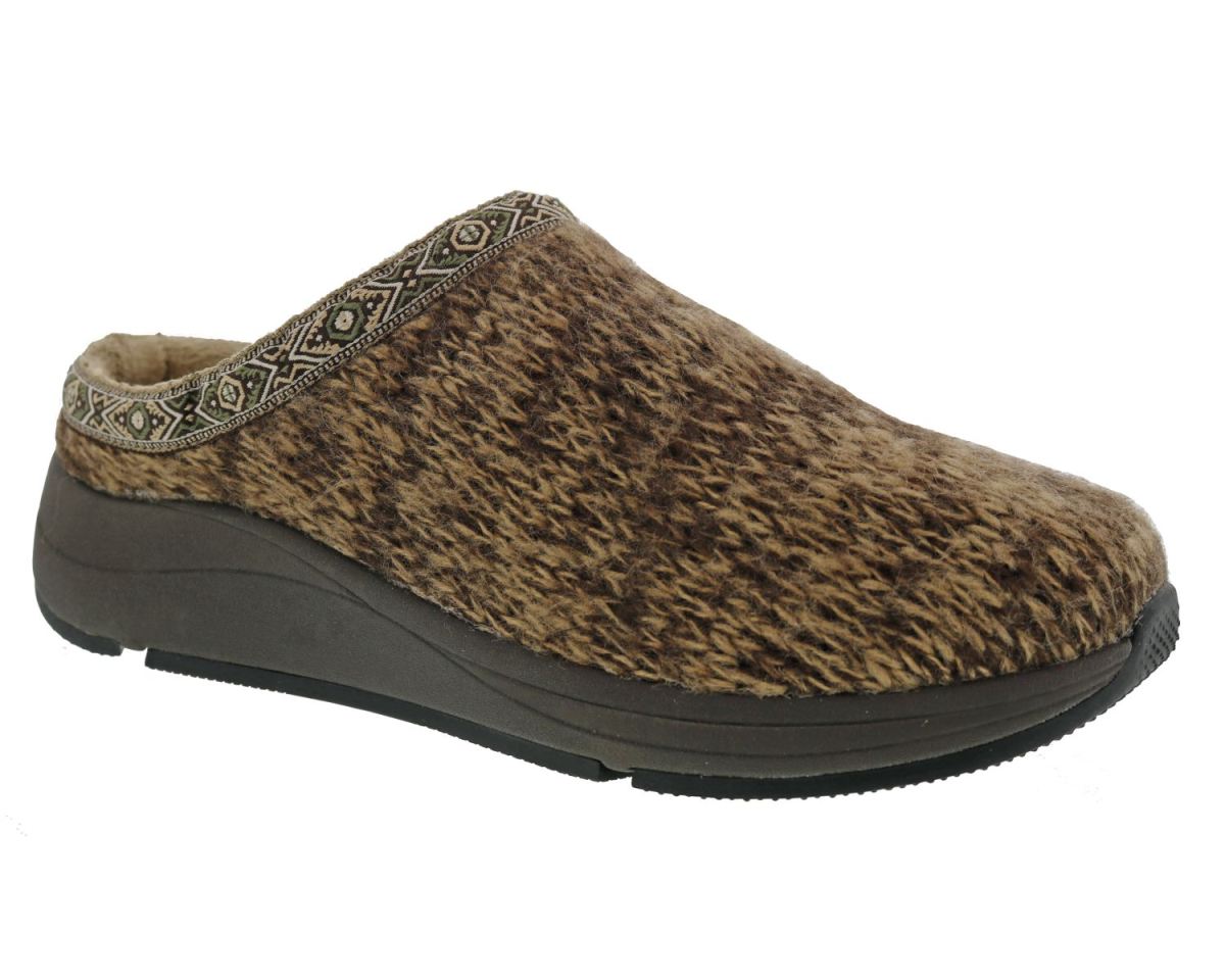 DREW CANADA OUTLET MEN'S RELAX-Brown Sweater Fabric