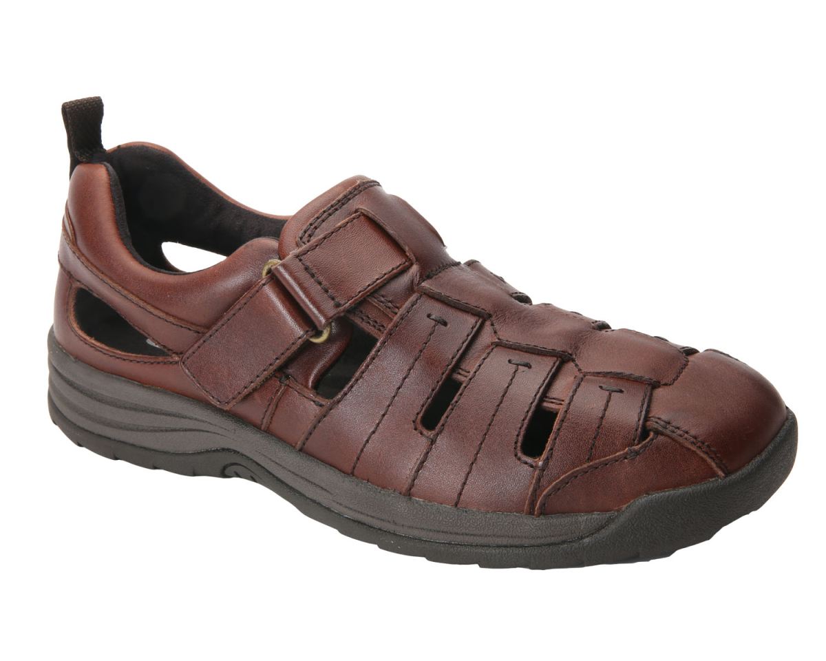 DREW CANADA OUTLET MEN'S DUBLIN-Brandy Leather