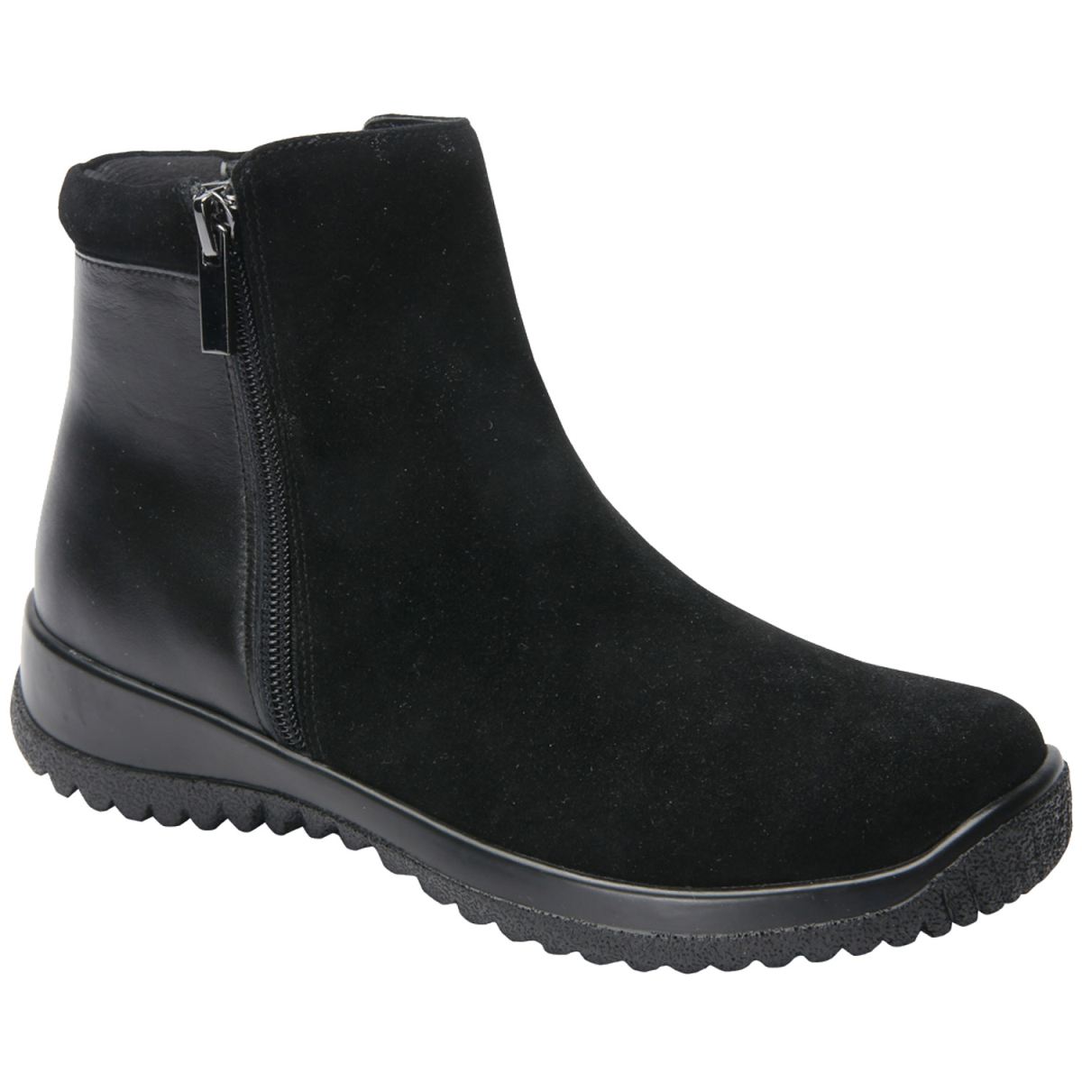 DREW CANADA OUTLET WOMEN'S KOOL-Black Suede Combo