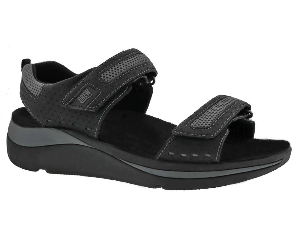DREW CANADA OUTLET WOMEN'S SOPHIE-Black Mesh Combo
