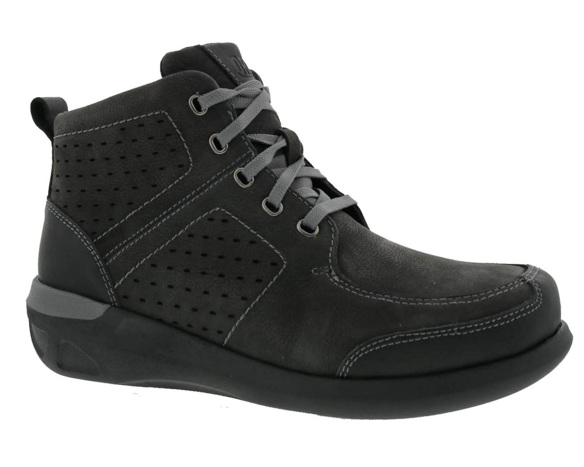 DREW CANADA OUTLET MEN'S Murphy-Black Nubuck