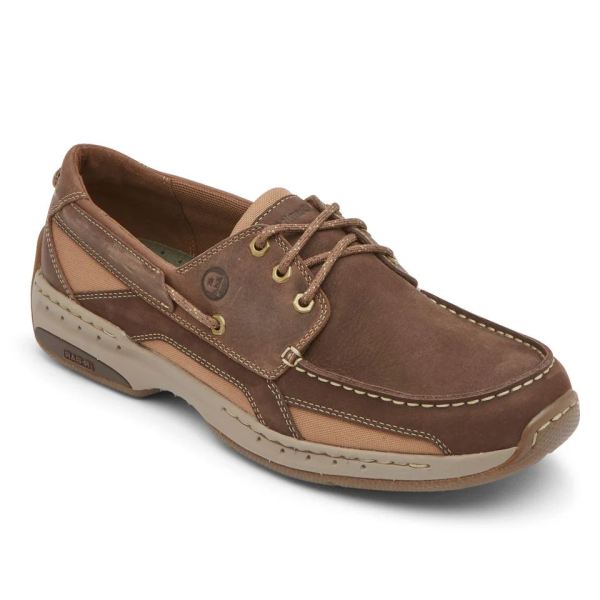 CHEAP DUNHAM MEN'S CAPTAIN BOAT SHOE-JAVA