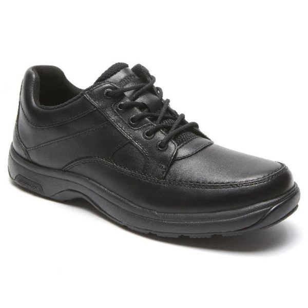 CHEAP DUNHAM MEN'S MIDLAND WATERPROOF OXFORD-BLACK