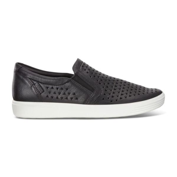 ECCO SHOES CANADA | SOFT 7 WOMEN'S SLIP-ON SNEAKERS-BLACK