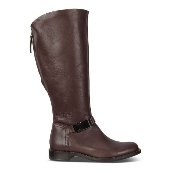 ECCO SHOES CANADA | SARTORELLE 25 WOMEN'S HIGH-CUT BUCKLED BOOT-COCOA BROWN