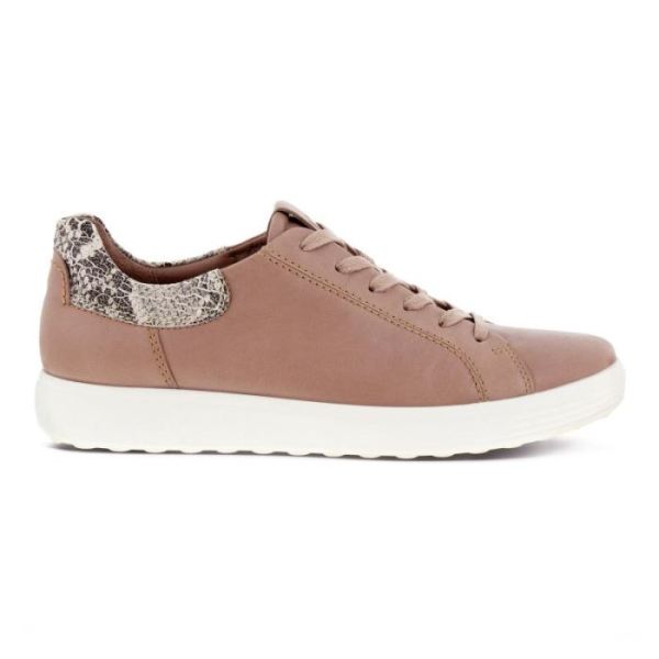 ECCO SHOES CANADA | SOFT 7 WOMEN'S STREET SNEAKER 2.0-MOREL/LIMESTONEBLACK