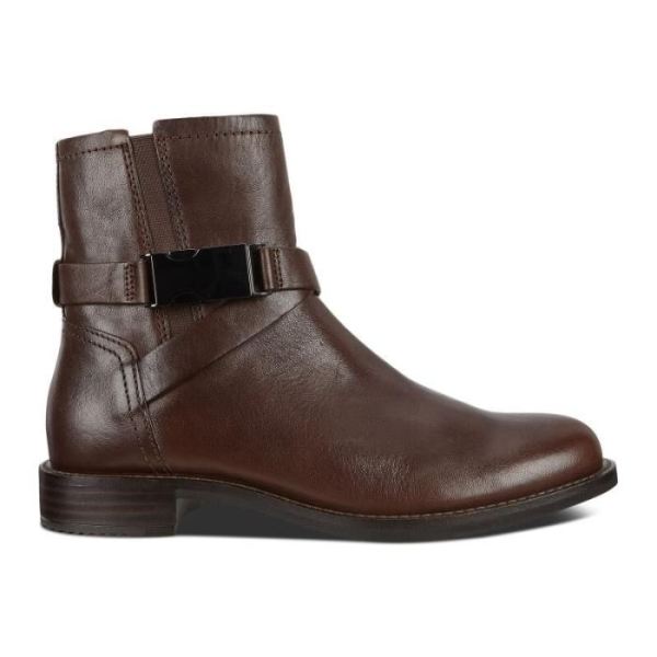 ECCO SHOES CANADA | SARTORELLE 25 WOMEN'S BUCKLED BOOT-COCOA BROWN