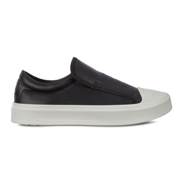 ECCO SHOES CANADA | FLEXURE T-CAP WOMEN'S SLIP-ON SNEAKERS-BLACK