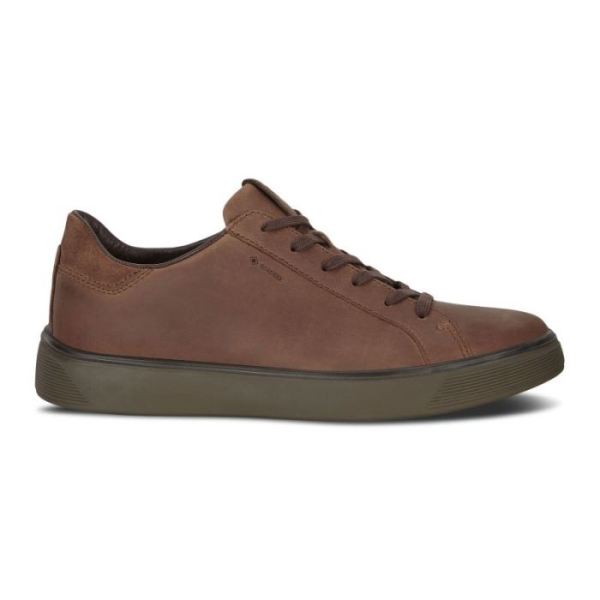 ECCO SHOES CANADA | STREET TRAY MEN'S GTX SNEAKER-COCOA BROWN/COCOA BROWN