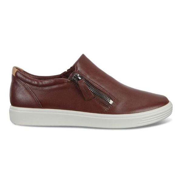 ECCO SHOES CANADA | SOFT 7 WOMEN'S SLIP-ON SHOES-CHOCOLAT