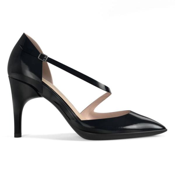 ECCO SHOES CANADA | SHAPE STILETTO 75 ASYMMETRIC PUMP-BLACK