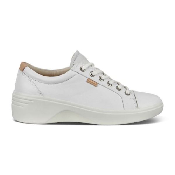 ECCO SHOES CANADA | SOFT 7 WEDGE WOMEN'S SHOES-WHITE