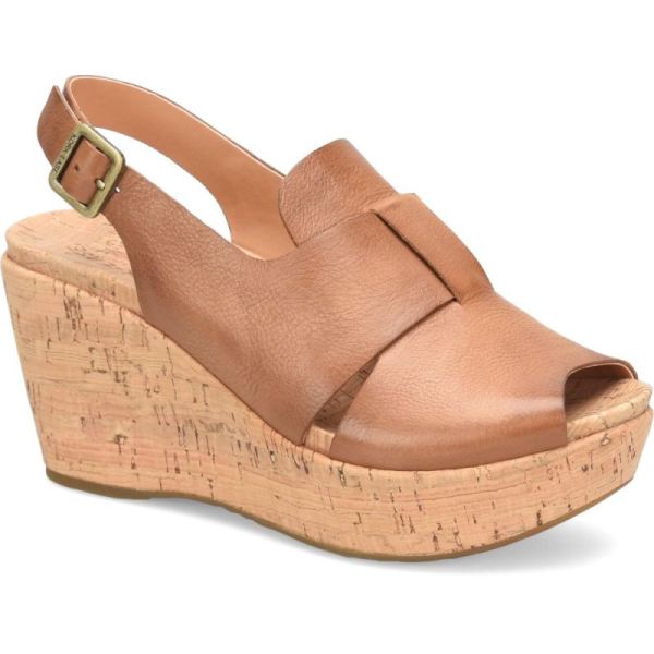 Korkease | Alex - Brown Terra Korkease Womens Wedges