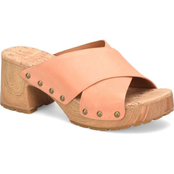 Korkease | Tatum - Orange Melon Korkease Womens Sandals