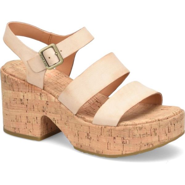 Korkease | Tish - Natural Nude Korkease Womens Sandals