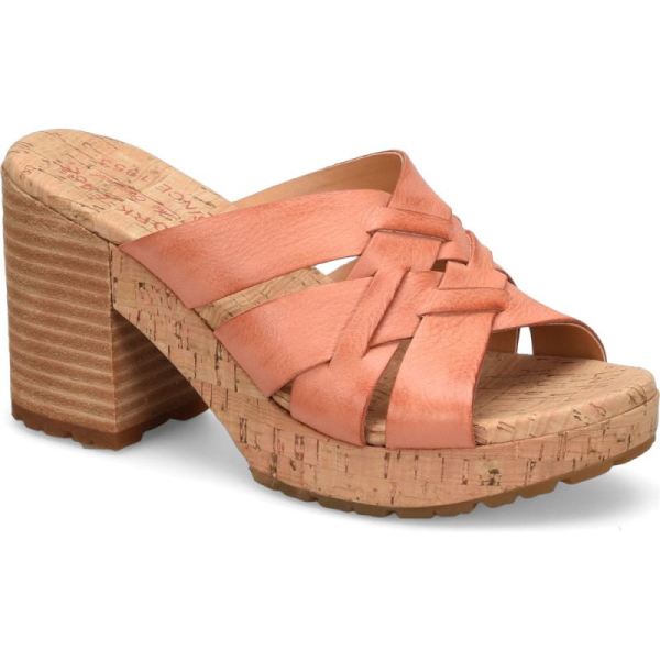 Korkease | Charis - Orange Kerala Korkease Womens Sandals