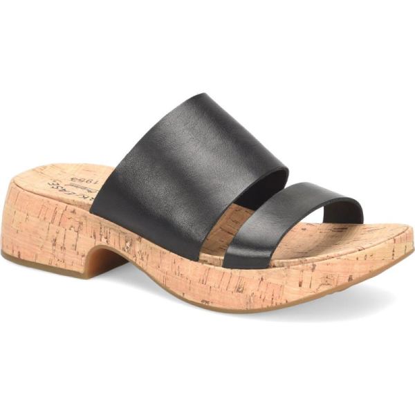 Korkease | Alia - Black Korkease Womens Sandals