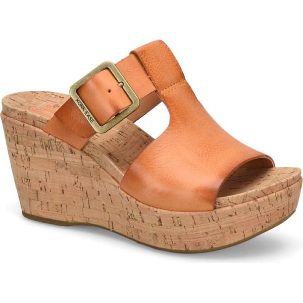 Korkease | Andi - Lt Orange (Spritz) Korkease Womens Wedges