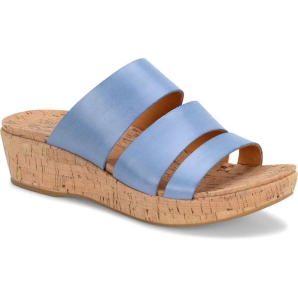 Korkease | Menzie - Light Blue Cerulean Korkease Womens Sandals