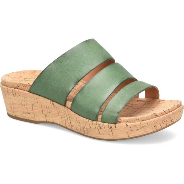 Korkease | Menzie - Green Alpe Korkease Womens Sandals