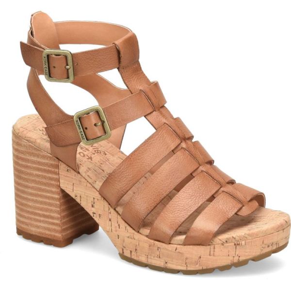 Korkease | Camille - Brown Terra Korkease Womens Sandals