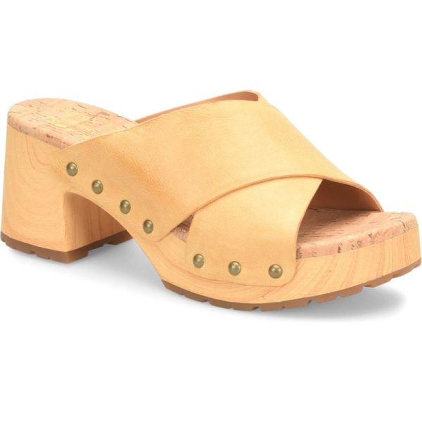 Korkease | Tatum - Yellow Mango Korkease Womens Sandals