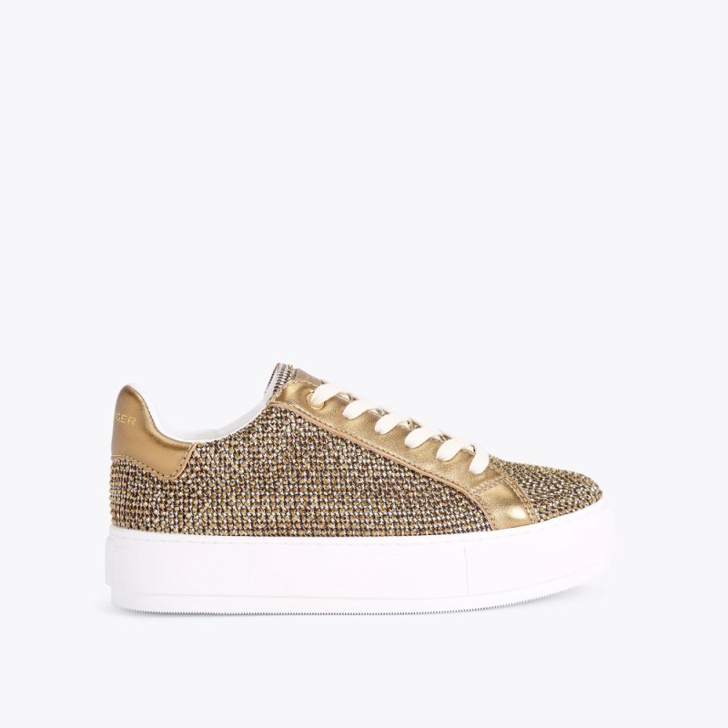 Kurt Geiger Women's Laney Sneaker - Beige | Canada Outlet