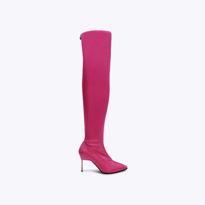 Kurt Geiger Women's Barbican Knee Boot - Fushia | Canada Outlet