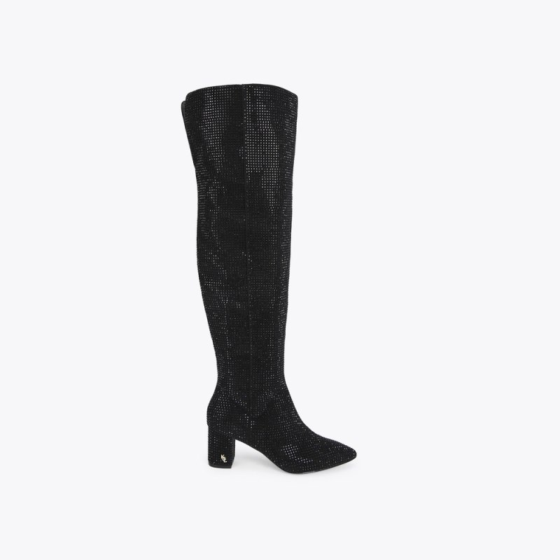 Kurt Geiger Women's Burlington Knee Boot - Black | Canada Outlet