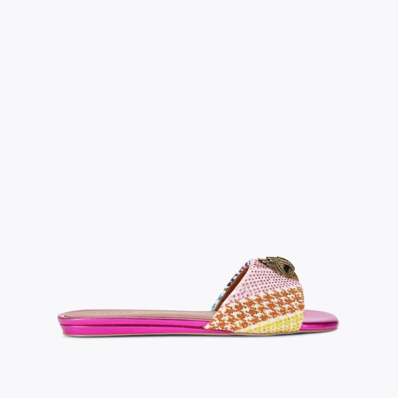 Kurt Geiger Women's Kensington Flat Sandal - Multi / Other | Canada Outlet