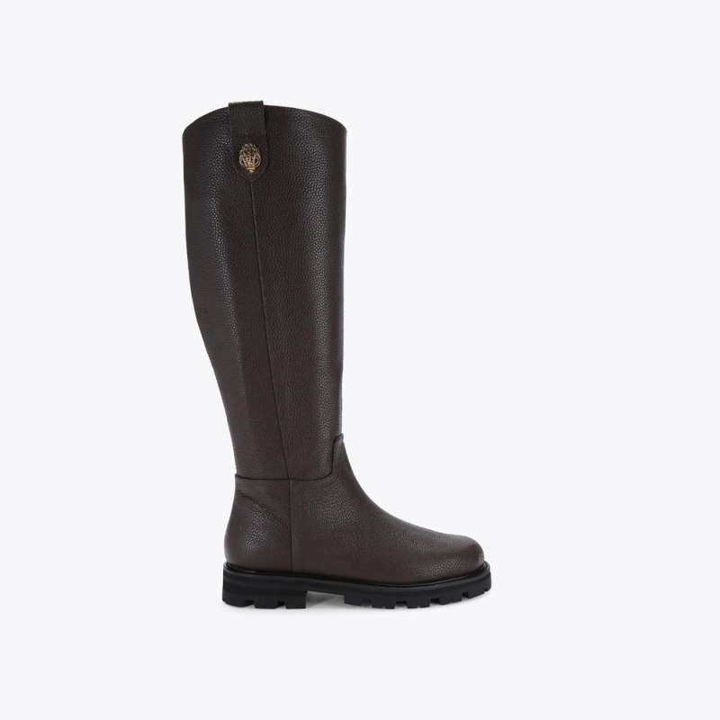 Kurt Geiger Women's Carnaby Riding Boot - Brown | Canada Outlet