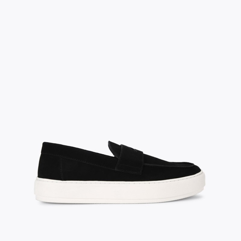 Kurt Geiger Mens Laney Slip On - Black | Canada Outlet