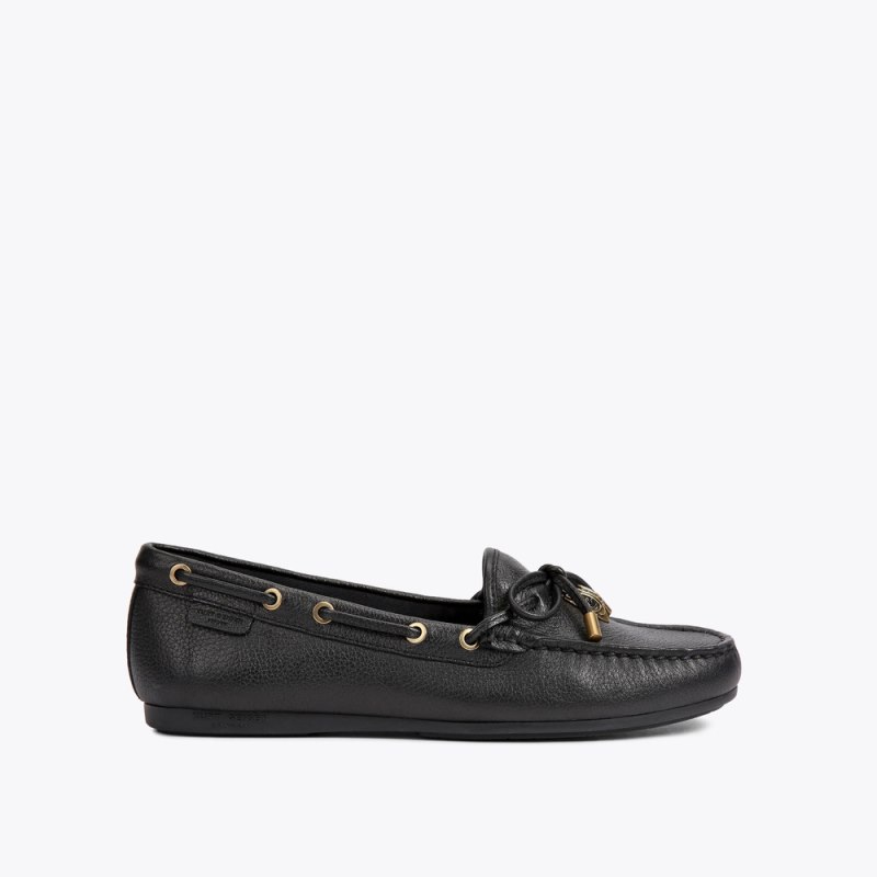 Kurt Geiger Women's Eagle Moccasin Loafer - Black Combination | Canada Outlet