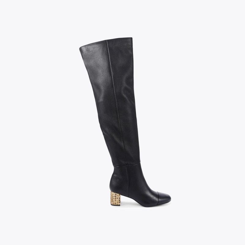 Kurt Geiger Women's Mayfair Knee Boot - Black | Canada Outlet
