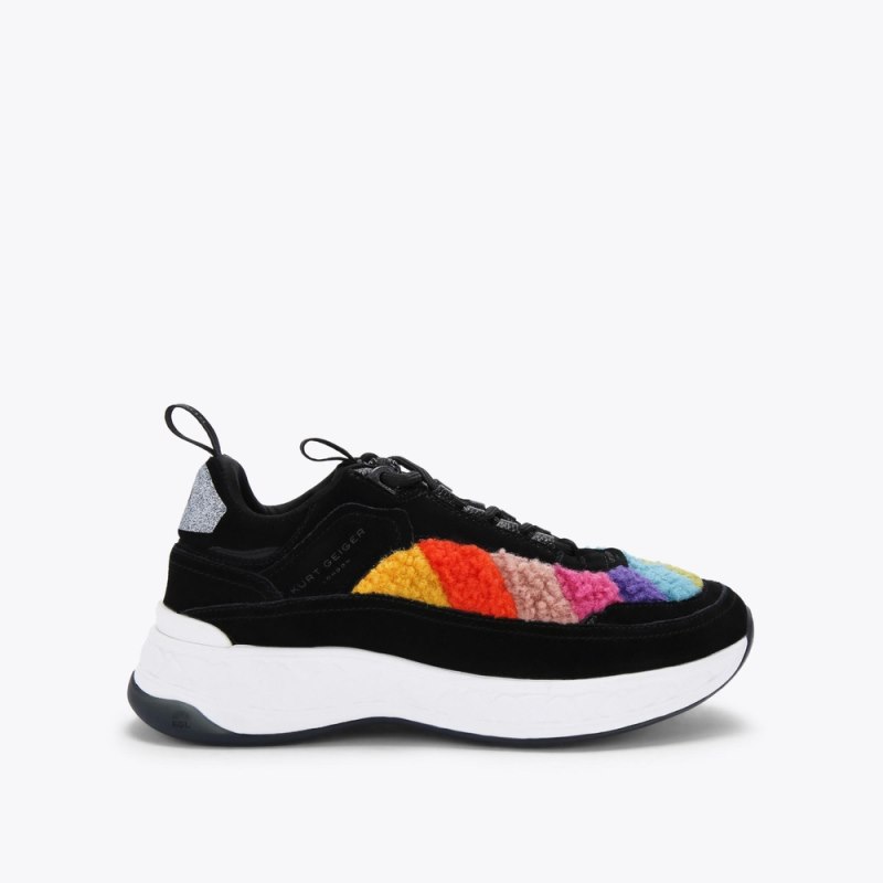 Kurt Geiger Women's Kensington Sneaker - Black Combination | Canada Outlet