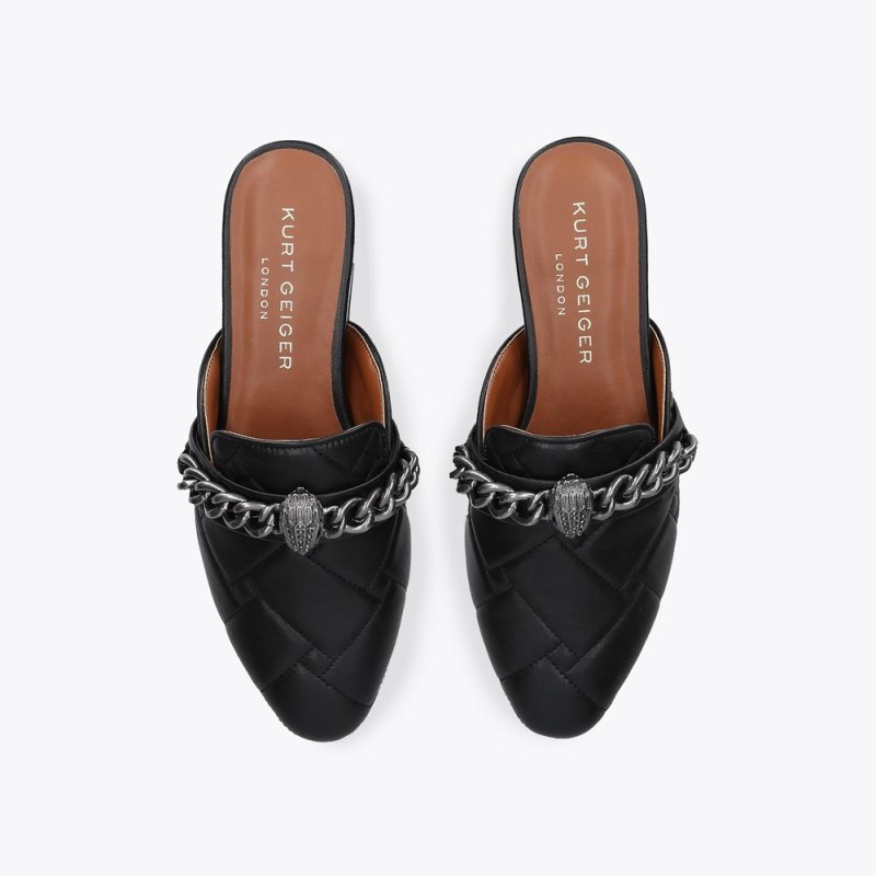 Kurt Geiger Women's Chelsea Mule Quilted - Black | Canada Outlet
