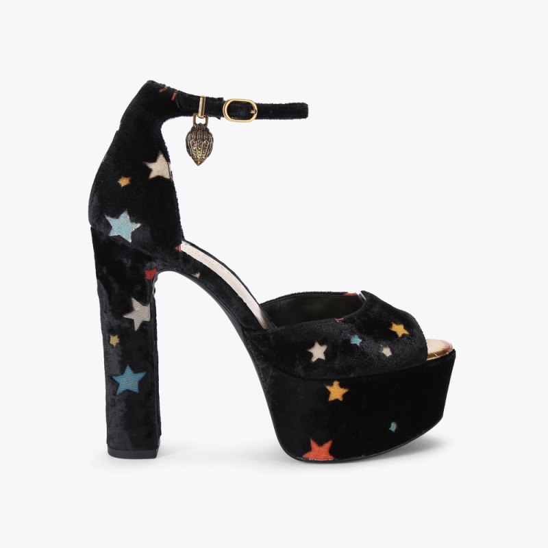 Kurt Geiger Women's Shoreditch Platform Heel - Black Other | Canada Outlet