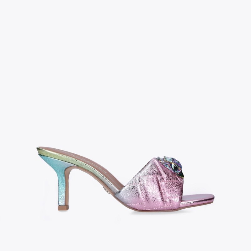 Kurt Geiger Women's Kensington Mule - Pink Combination | Canada Outlet