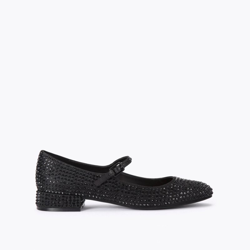 Kurt Geiger Women's Regent Crystal Mary Jane - Black | Canada Outlet
