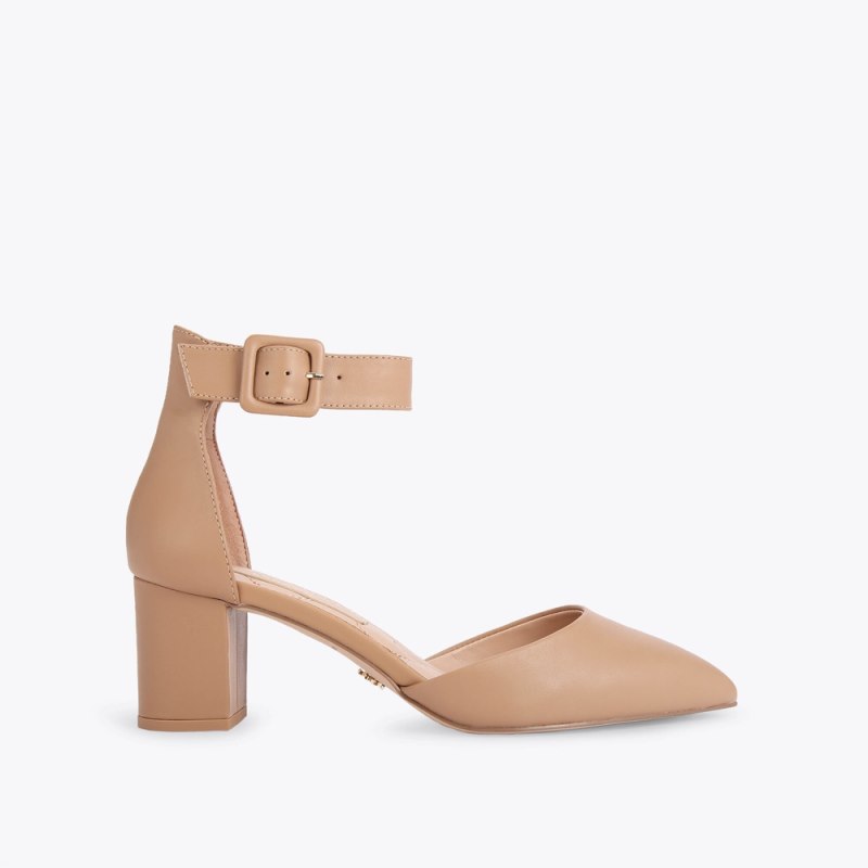 Kurt Geiger Women's Burlington Court Heel - Camel | Canada Outlet - Click Image to Close