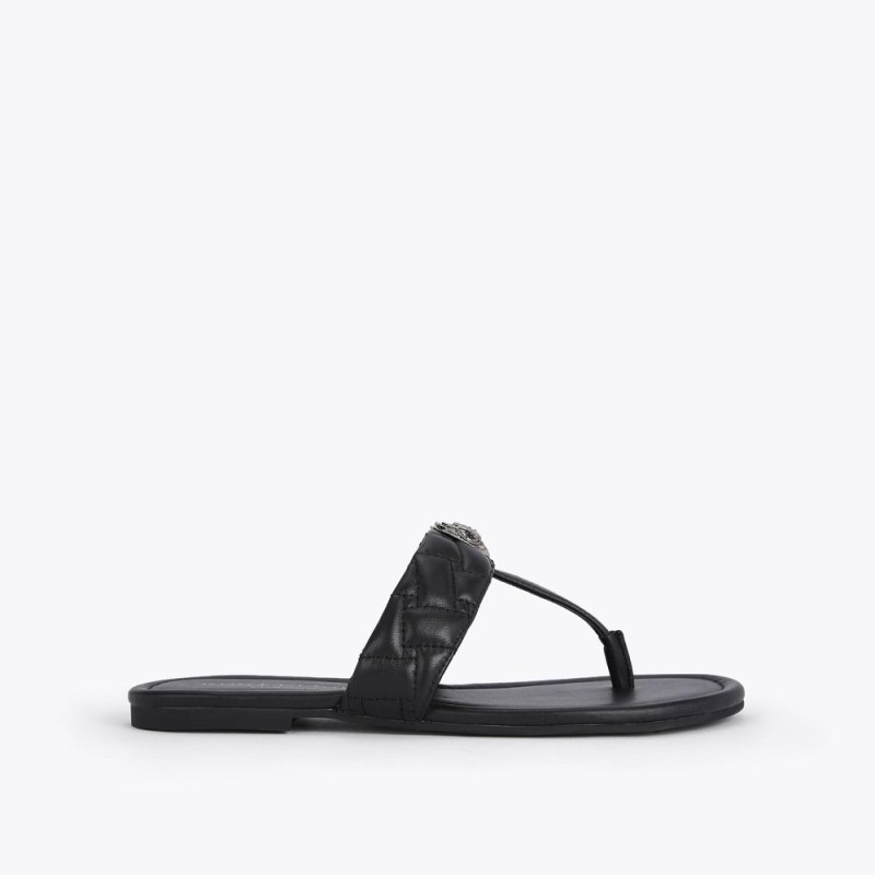 Kurt Geiger Women's Kensington Sandal - Black | Canada Outlet