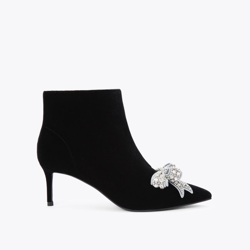 Kurt Geiger Women's Belgravia Bow Boot - Black | Canada Outlet
