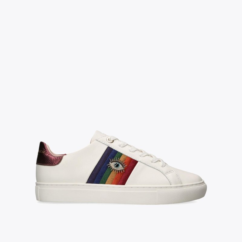 Kurt Geiger Women's Lane Eye Sneaker - White Other | Canada Outlet