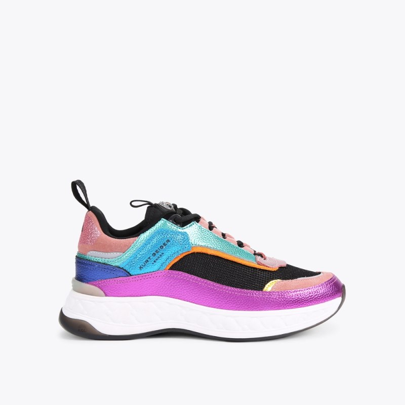 Kurt Geiger Women's Kensington Sneaker - Metal Combination | Canada Outlet